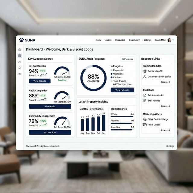 SUNA Dashboard